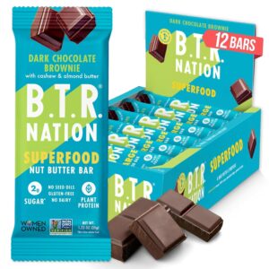 B.T.R Nation Keto Protein Bars, Pla...