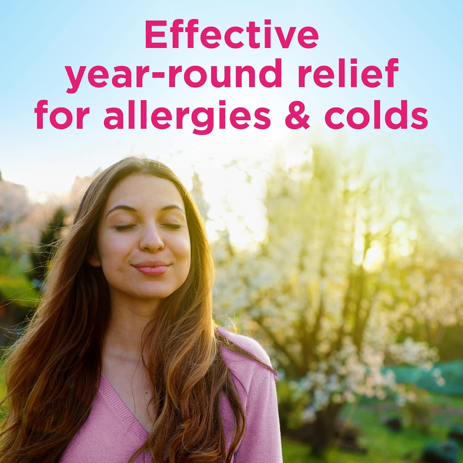 Amazon Basic Care Allergy Relief Diphenhydramine HCl 25 mg, Antihistamine Tablets for Symptoms Due to Hay Fever and Upper Respiratory Allergies, Mini-Tabs, 100 Count - Image 3
