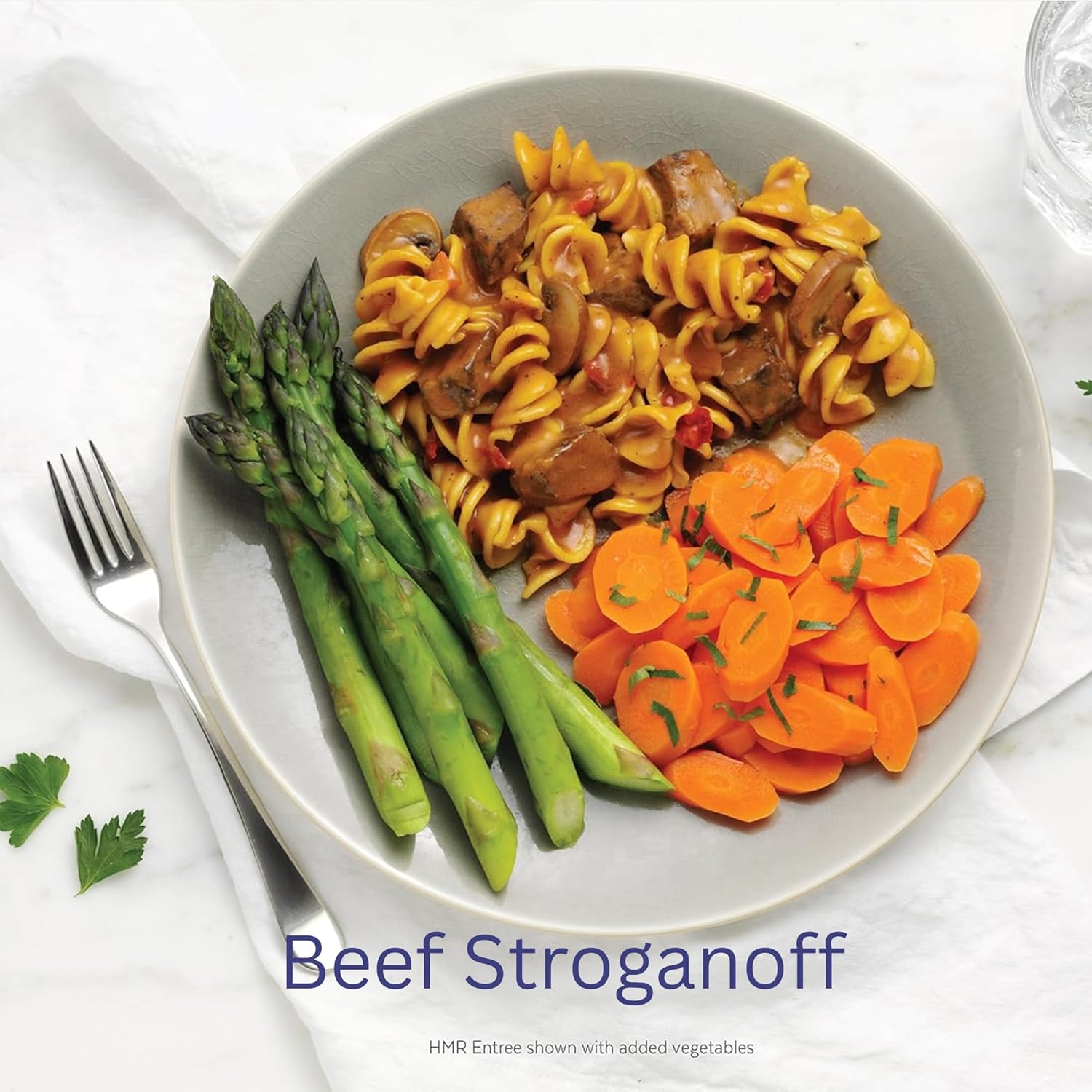 HMR Entrees Meals 5-Pack Variety | Low Calorie Premade Microwave Meals for Weight Loss | Ready to Eat Dinner | Includes Mac & Cheese, Penne Pasta, Turkey Chili, Cheese Basil, Beef Stroganoff - Image 7