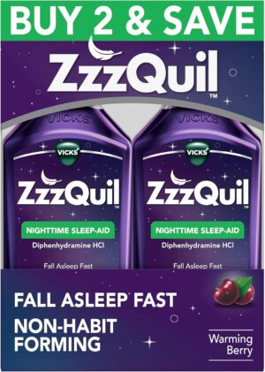 ZzzQuil, Sleep Aid, Nighttime Sleep...