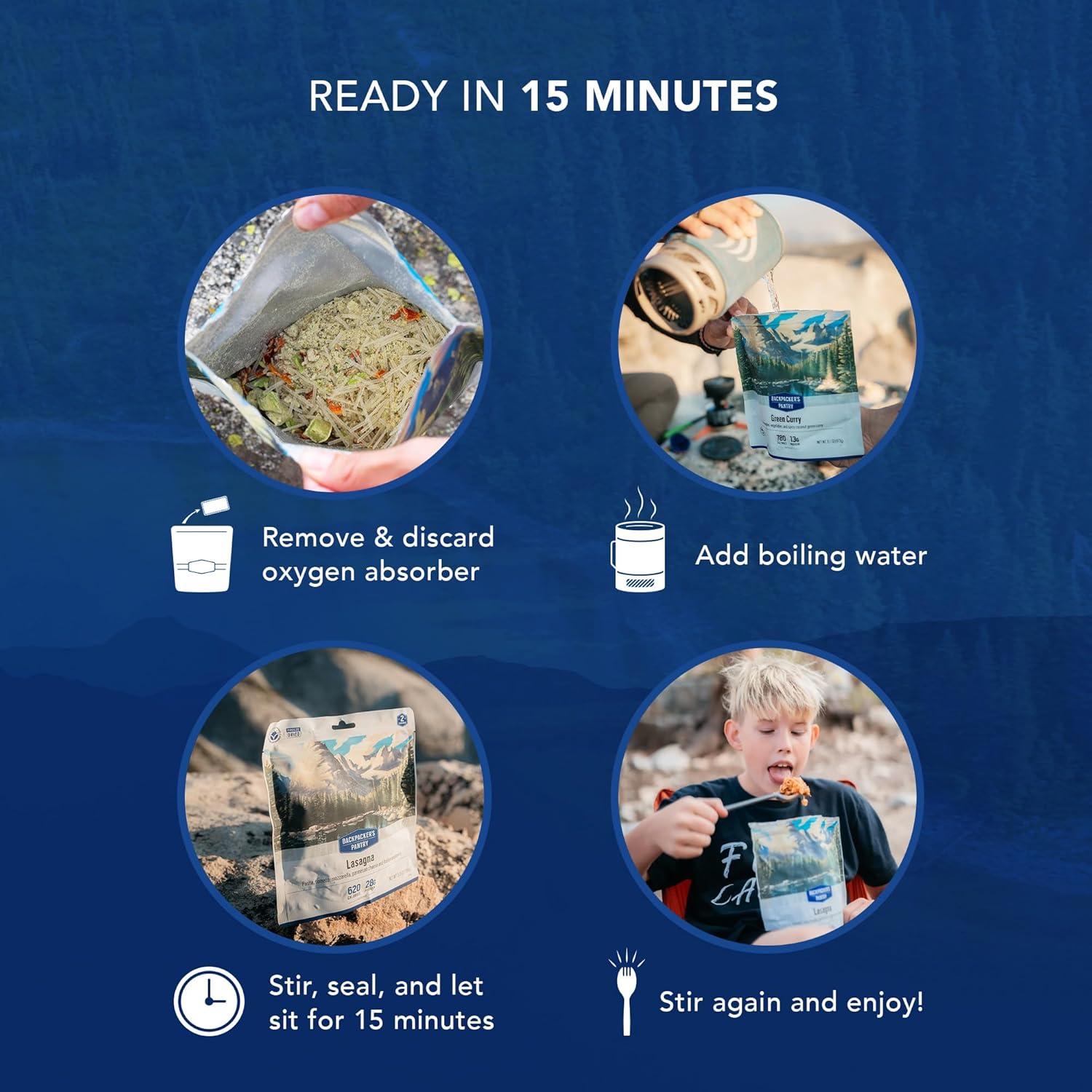 Backpacker's Pantry Creme Brulee - Freeze Dried Backpacking & Camping Food - Emergency Food - 12 Grams of Protein, Vegetarian, Gluten-Free - 1 Count - Image 4