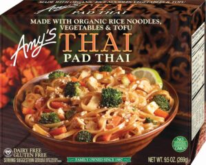 Amy’s Frozen Meals, Pad Thai,...