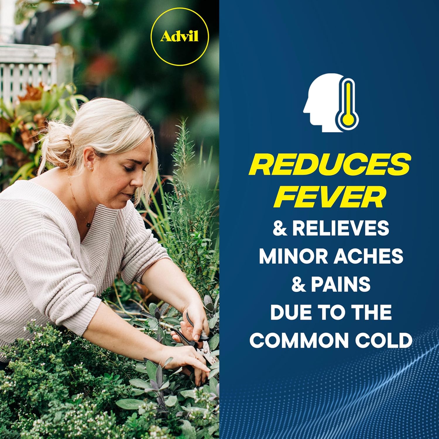 Advil Liqui-Gels Pain Reliever And Fever Reducer, Pain Medicine For Adults With Ibuprofen 200mg For Headache, Backache, Menstrual Pain And Joint Pain Relief - 40 Liquid Filled Capsules - Image 6