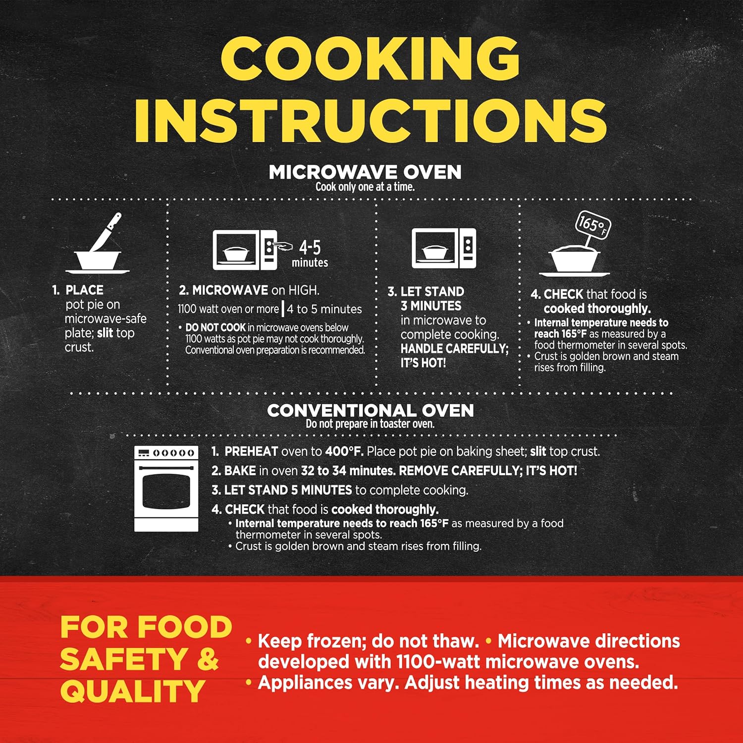 Banquet Frozen Pot Pie Dinner, Chicken, 7 Ounce - Image 7