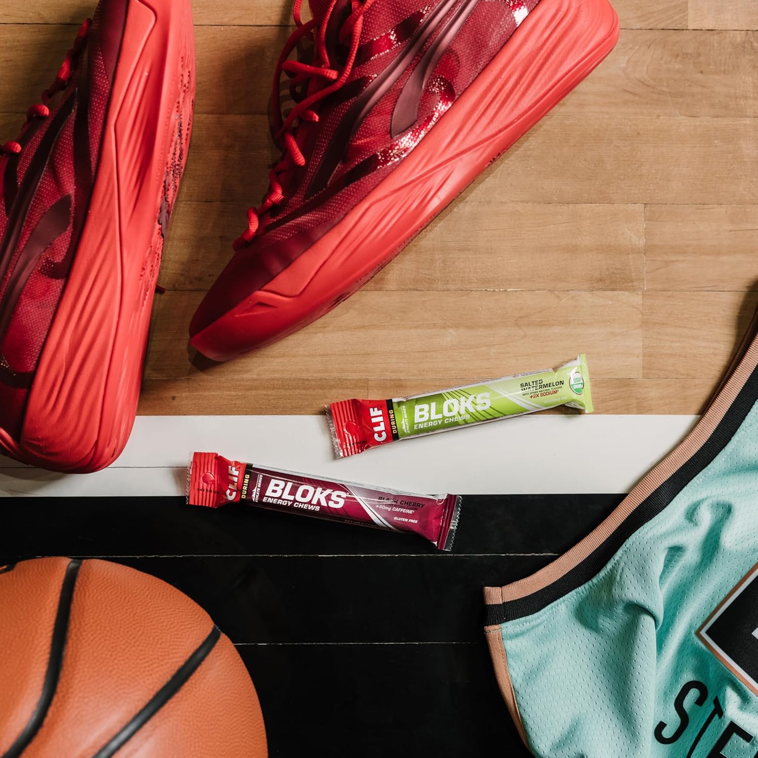 CLIF BLOKS - Mountain Berry Flavor - Energy Chews - Non-GMO - Plant Based - Fast Fuel for Cycling and Running - Quick Carbohydrates and Electrolytes - 2.12 oz. (18 Count) - Image 7