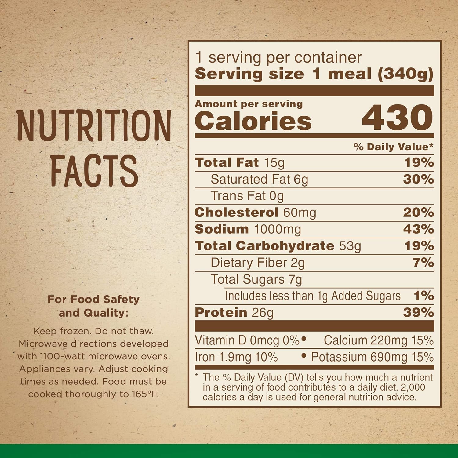 Marie Callender's Aged Cheddar Cheesy Chicken and Rice Bowl, Convenient Oven or Microwave Meal With Chicken and Rice, Frozen Meal, 12 OZ - Image 7