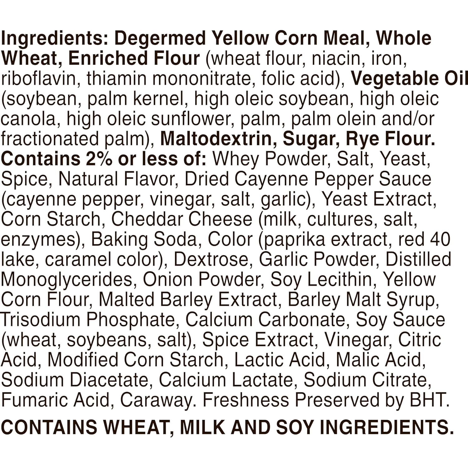 Chex Mix Hot and Spicy Savory Snack Mix, Family Size, Snack Bag, 13.5 oz - Image 3