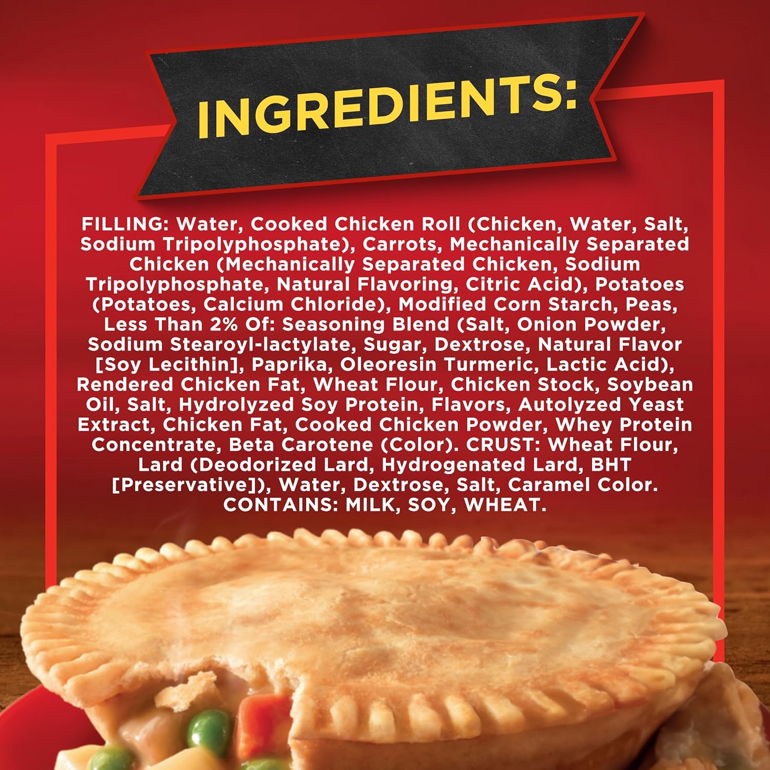 Banquet Frozen Pot Pie Dinner, Chicken, 7 Ounce - Image 9