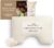 Coop Home Goods Adjustable Latex Cut-Out Pillow Queen, Talalay Latex & Microfiber Fill, Ergonomic Shoulder Cut-Out, Naturally Cooling, Eco-Friendly, Medium Firm for Side Sleepers, GREENGUARD Gold