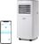 BLACK+DECKER 8,000 BTU Portable Air Conditioner with Wifi & Remote Control, 3-1-in AC, Fan & Dehumidifier, with App, Alexa & Google Assistant, Window Kit