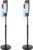 Blulu 2 Pack Automatic Hand Sanitizer Dispenser with Stand and Drip Catcher and Refillable Bottle Stand Sanitizing Station for Restaurants, Schools, Churches