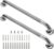 Shower Grab Bar, 2 Pack 24 Inch Bathroom Grab Bar, 304 Stainless Steel 1.25″ Diameter Anti-Slip Handicap Grab Bar Support Shower Rail Senior Handrail Shower Safety Bar Handle
