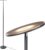 Brightech Sky LED Floor lamp, Torchiere Super Bright Floor Lamp for Living Room Decor & Office – Dimmable, Tall Standing Torch Lamp with Warm Light for Bedroom & Reading – Black