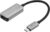 Amazon Basics USB-C 3.1 Male to HDMI Female Adapter for Phone and Tablet, 4K@60Hz, Portable, Plug and Play, Gray, 1.69 x 1.45 x 0.43 inches