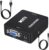 VGA to HDMI Adapter, 1080P Converter with Audio Cable from Computer/Laptop VGA Source to HDMI TV/Monitor Uni-Directional (vga to hdmi Converter)