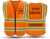 BeautyWill Custom Safety Vest Logo Class 2 High Visibility Reflevtive Vest Outdoor Protective Workwear