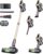 RENDOW Cordless Vacuum Cleaner, 550W 45Kpa 65Mins Vacuum Cleaners for Home, Self-Standing Cordless Stick Vacuum with LED Display,Anti-Tangle Rechargeable Wireless Vacuum for Pet Hair/Carpet/Hard Floor