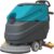 Walk-behind Floor Scrubber Machine, 22″ Cleaning Width, 31.5″ Suction Width, 18.5-gal Sewage Tank, 15.9-Clear water tank, 32000 Sqft/h, Complete Set of Parts