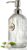 JASAI 18 Oz Clear Glass Soap Dispenser with Rust Proof Stainless Steel Pump, Refillable Liquid Hand soap Dispenser for Bathroom, Premium Kitchen Soap Dispenser (Clear).