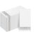 Goodluck 100-Pack Linen-Feel Disposable Guest Towels – Soft and Absorbent Paper Hand Towels for Bathroom or Kitchen – Elegant White Napkins with Silver Design for Parties, Weddings, Dinners Events