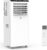 8,000 BTU Portable Air Conditioner, AC Unit with Built-in Cool, Dehumidifier & Fan Modes for Room up to 350 sq.ft, Conditioner Remote Control, 24 Hour Timer, Installation Kit