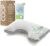 Coop Home Goods Eden Cut-Out Bed Pillow for Side Sleepers, Queen Size, Adjustable Medium Soft Memory Foam Cooling Pillow with Ergonomic Shoulder Cut-Out, CertiPUR-US/GREENGUARD Gold