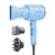 Wavytalk Hair Dryer, Blown Away Ionic Hair Dryer for Curly Hair with Diffuser, 1875W Fast Drying Blow Dryer with Ceramic Technology, 3 Attachments for All Hair Types, Light and Quiet, Light Blue