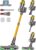 Cordless Vacuum Cleaner, 650W/55KPA/70 Mins Vacuum Cleaners for Home with Self-Standing, Anti-Tangle Brush, Smart Display and 1.8L Cup Cordless Stick Vacuum Cleaner for Pet Hair/Carpets