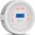 Smoke Detector Carbon Monoxide Gas Alarm, Fire Carbon Monoxide (CO) Detector 2 in 1 with Digital Display and Sound Light Alarm, Battery Operated Suitable for Bedroom Warehouse Kitchen or RV Travel
