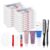 Toiletries Kits Bulk Disposable Travel Supplies, Personal Hygiene Care Essentials Men Women Trial Size Toiletry Sets Amenities for Hotel/Camping/ Charity/Homeless/Shelter/Relief 7 in 1 (20 Pack)