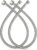 Midanya Faucet Supply Lines,24″ Stainless Steel Braided Water Supply Line, 1/2″ FIP x 3/8″ COMP Faucet Hose, Faucet Hose Connector x 2 Pcs (1 Pair)