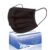 Hotodeal Disposable Face Masks, Lightweight Breathable Facial Masks for Adult, Men, Women, Indoor, Outdoor Use 50 Pcs (Black)