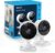 GNCC Only 2.4GHz Indoor Security Camera, 1080P Cameras for Home Security, Motion Detection, Two-Way Audio, Night Vision, Dog Camera with App, Easy Install, Cloud Storage Subscription Required(2-Pack)