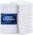 GREEN LIFESTYLE Terry Kitchen Bar Mops Kitchen Towel 12 Pack, Pure Cotton White Dish Cloths, Rags, Restaurant Cleaning Towels Ring Spun 100% Cotton, 14×17 inches