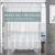 AmazerBath Plastic Shower Curtain Clear Premium PEVA, Clear Shower Curtain Heavy Duty 8G, Weighted Shower Curtains for Bathroom Accessories with 3 Big Stones and 12 Rustproof Grommets, 72×72 Inches
