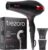TREZORO Professional Blow Dryer for Women – Ionic Hair Dryer 2000W for Salon & Personal Use – Powerful, Fast & Quiet Drying for Curly Hair, Unwanted Frizz – Design for Travel – 8.2ft Cord – Black