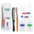 50 Sets Toiletry Kits Homeless Personal Hygiene Kit Bulk Homeless Care Package Supplies Travel Toiletry Kit Homeless Hygiene Kit Bulk for Men Women Charity Disposable Toiletry Kit(8-IN-1)