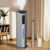 Humidifiers for Bedroom – GloryAir 2.38Gal/9L Dual Atomizers Top Fill Humidifier for Large Room 2000ft² with Auto Rotation 7-Color Light Humidistat Quiet Commercial Humidifiers for House Plants Baby
