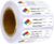 SDS Stickers/MSDS Stickers for Chemical Safty Data 1 X 3 Inches – Chemical Identifying and Labeling Sticker Decals – 250 HIMG Write-in Labels