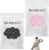 Blissal Exfoliating Shower Towel, Premium Microfiber Scrub Towel, Quick-Drying Durable & Gentle, 2-in-1 Exfoliatings Towels-Body Scrubber with 2 Sides for All Skin Types (Black+Pink)
