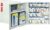 First Aid Only 746000 SmartCompliance 50-Person ANSI A+ and OSHA Compliant First Aid Kit for Business, Large Metal First Aid Cabinet with Medications, 241 Pieces