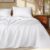 Shilucheng 100% Egyptian Cotton King Size Sheets Set – 1000 Thread Count，Luxury Cotton Bed Sheets，Breathable & Cooling Bedding and Pillow Cases, 16 Inch Deep Pocket – 4 Piece (White, King)
