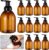 Uiifan 16 Pcs 17 oz Amber Foaming Soap Dispenser Refillable Foam Pump Bottle Liquid Plastic Container for Kitchen Bathroom Commercial Concentrated or Regular Shampoo Body Wash Dish Liquid Soap