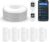 WiFi Door Alarm System, Wireless DIY Smart Home Security System, with Phone APP Alert, 8 Pieces-Kit (Alarm Siren, Door Window Sensor, Remote), Work with Alexa, for House, Apartment, by tolviviov