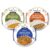Food Earth Ready to Eat Indian Cuisine Bundle – Split Lentil Curry, Chickpeas Curry with Steamed Rice & Vegetable Biryani – Organic, Vegan, Gluten-Free, GMO-Free, Plant-Based – Pack of 3