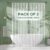 AmazerBath Shower Curtain Liner 2 Pack, 72 x 96 Inches Extra Long PEVA Plastic Shower Liner with 3 Weighted Stones and 12 Rustproof Metal Grommet, Lightweight Waterproof Shower Curtain – Clear