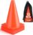 GHB Soccer Cones 7″ 9″ of 12 24 Pack Disc Soccer Sport Cones Training Field Marker Agility Cones for Basketball, Coaching, Practice Equipment Includes Drills Guide