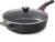 SENSARTE Nonstick Frying Pan Skillet with Lid, 12 Inch Large Deep Frying Pan, 5 Qt Non Stick Saute Pan with Cover, Induction Pan, Healthy Non Toxic Cooking Pan with Helper Handle, PFOA PFOS Free