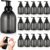 Uiifan 16 Pcs 17 oz Black Foaming Soap Dispenser Refillable Foam Pump Bottle Liquid Plastic Container for Kitchen Bathroom Commercial Concentrated or Regular Shampoo Body Wash Dish Liquid Soap