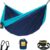 Wise Owl Outfitters Camping Hammock – 500lbs Portable Hammock with Tree Straps – Travel, Backpacking, Hiking, Outdoors Camping Gear – Single or Double